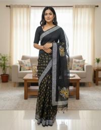 Half Silk Sharee