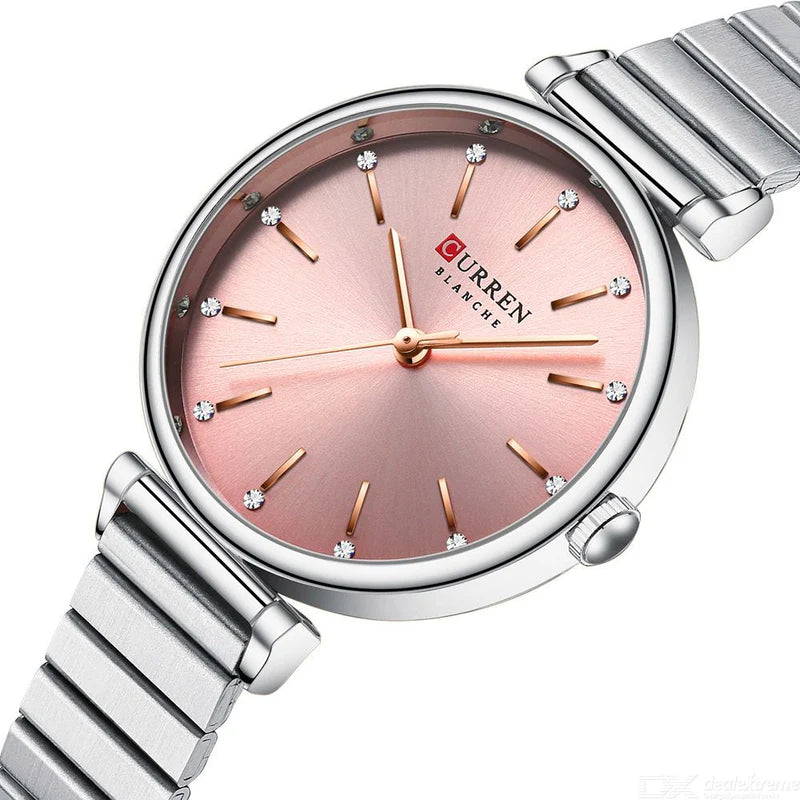 CURREN Women Cut Stainless Steel Strap Watch (Mastercopy) (P-727)