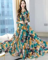 Elegant Long Gown Kurti