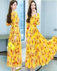 Elegant Long Gown Kurti