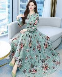 Elegant Long Gown Kurti