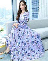 Elegant Long Gown Kurti