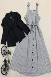 Denim style Ladies Blazer