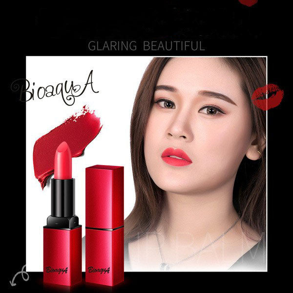 Mooring Quan Ya Filiol Matte Moisturizing Lipstick Waterproof