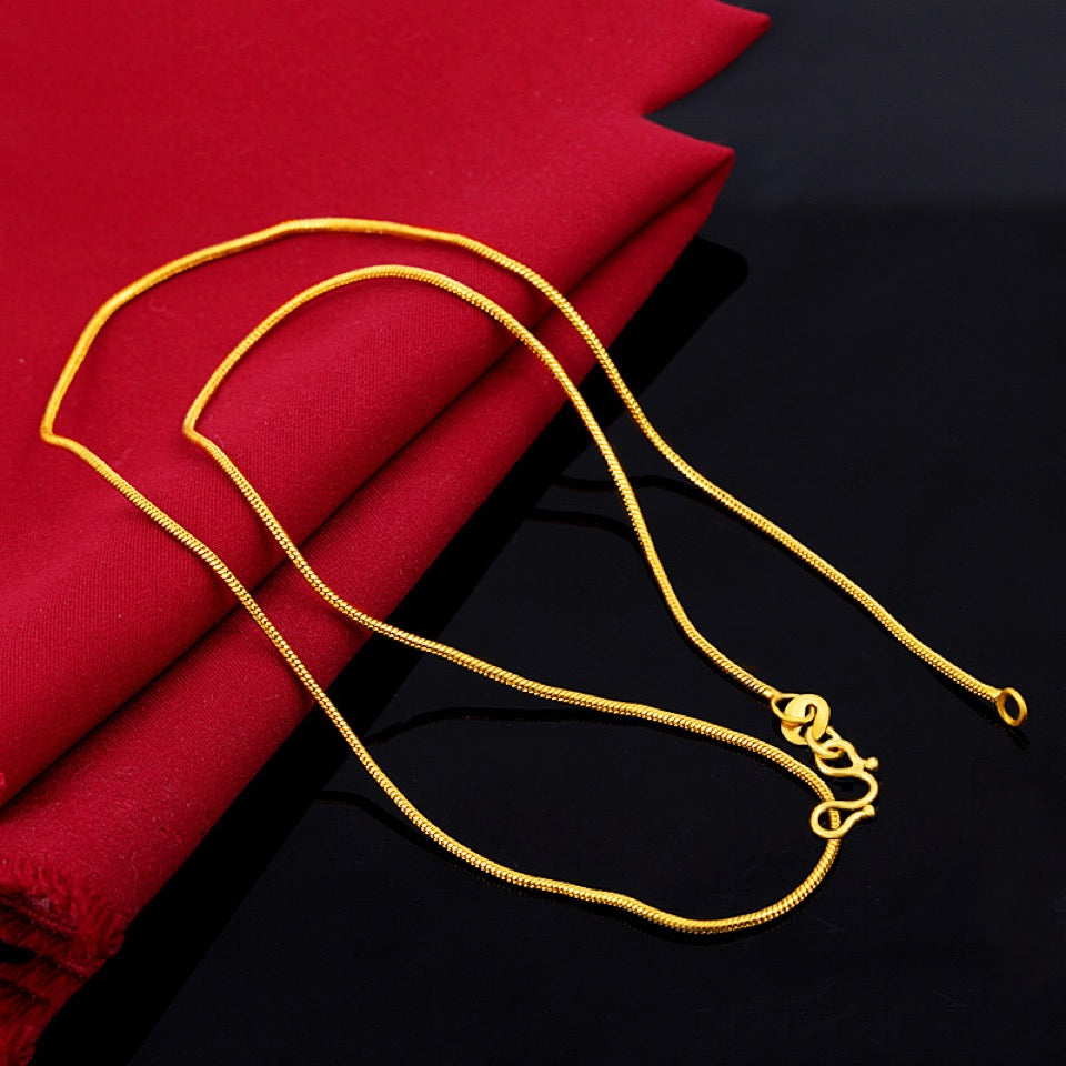 Dubai 24k Gold Plated New Chain