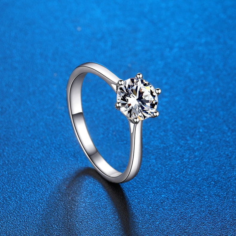 3.00ct Real Diamond Cut Finger Ring- Adjustable