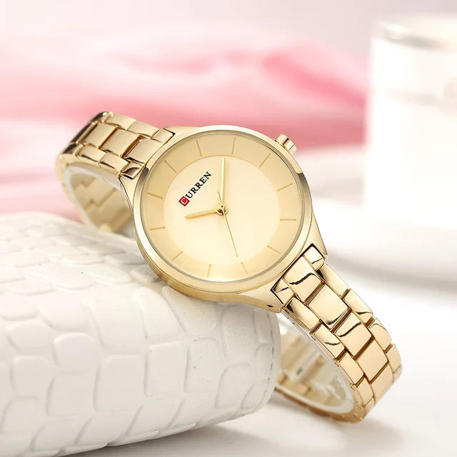 CURREN 9015 STAINLESS STEEL WOMEN’S WATCH