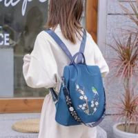 Waterproof Embroidary Designer Female Bag