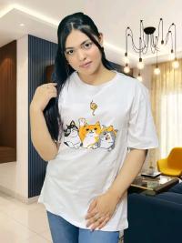Drop Shoulder Ladies T-shirt