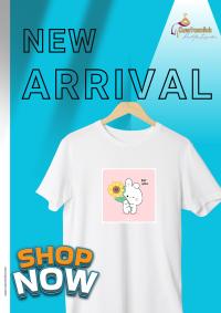 Ladies Premium Full Cotton Half Sleeve T-Shirt – DTF Print Edition