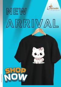 Ladies Premium Full Cotton Half Sleeve T-Shirt – DTF Print Edition