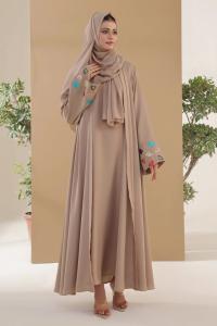 Koti Borka with Inner and Hijab Full Set