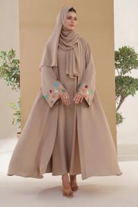 Koti Borka with Inner and Hijab Full Set