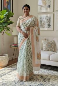 Half Silk Sharee