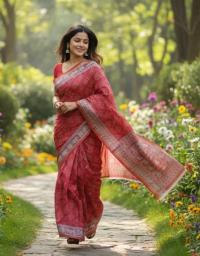 Kaftan Silk Sharee