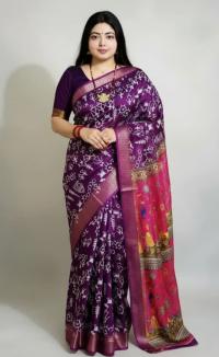 Kaftan Silk Sharee