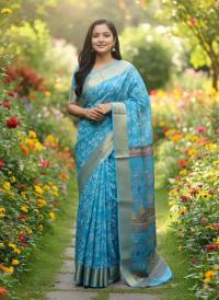 Kaftan Silk Sharee