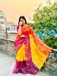 Chanderi silk sharee