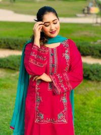 Classic Red Three Piece Set