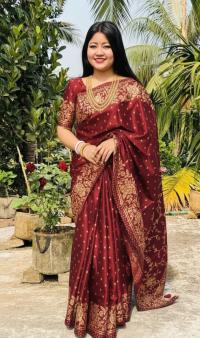 Japani Silk Sharee with Blouse Piece