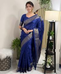 Japani Silk Sharee with Blouse Piece