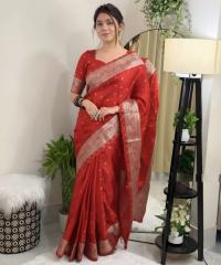 Japani Silk Sharee with Blouse Piece