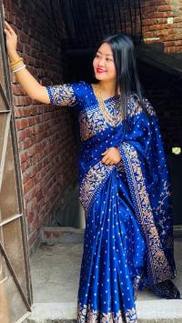 Japani Silk Sharee with Blouse Piece