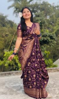 Japani Silk Sharee with Blouse Piece