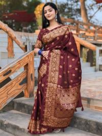 Japani Silk Sharee with Blouse Piece
