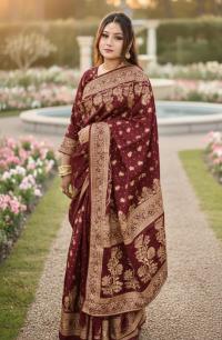 Japani Silk Sharee with Blouse Piece