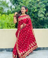 Japani Silk Sharee with Blouse Piece