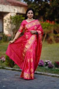 Japani Silk Sharee with Blouse Piece