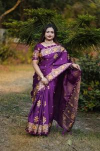 Japani Silk Sharee with Blouse Piece