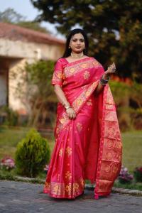 Japani Silk Sharee with Blouse Piece