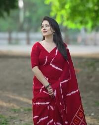 Digital Print Sharee with Blouse Piece