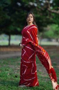 Digital Print Sharee with Blouse Piece
