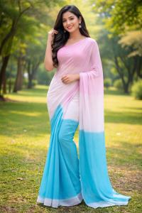 Rongdhonu Georgette sharee