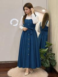 Noira Button Gown