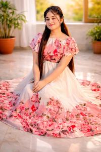 Rosé Mermaid Gown