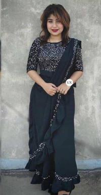 Readymade Sharee With Blouse Piece