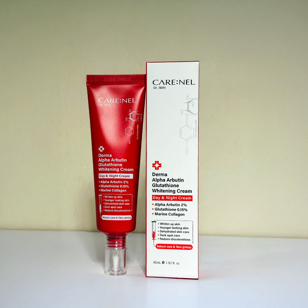 Care:nel Derma Alpha Arbutin Glutathione Whitening Cream 45 ml