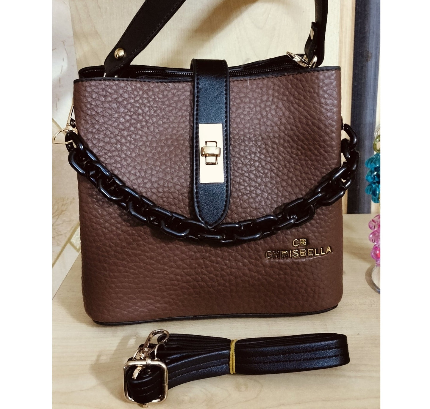 Synthetic Leather Women's Satchel Bag | Ladies Purse Handbag