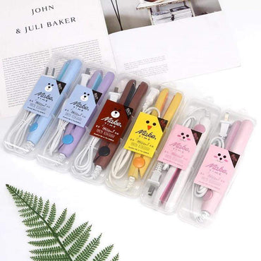 Mini Portable Iron Hair Straightener Curler Professional Hair Iron Ceramic