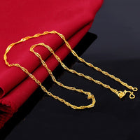Dubai 24k Gold Plated Fashion Chain