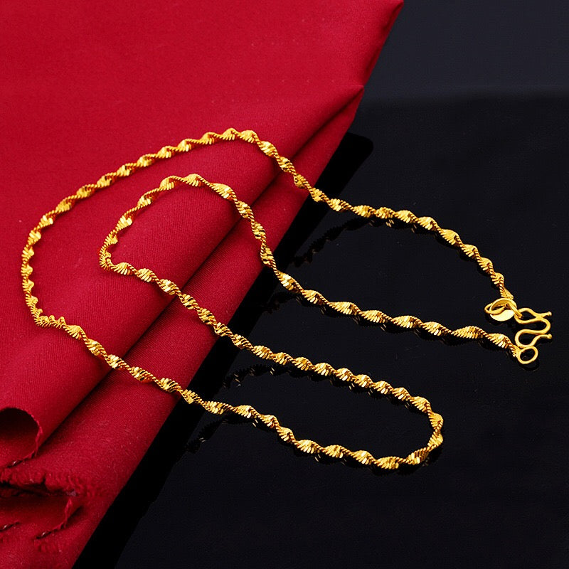 Dubai 24k Gold Plated Fashion Chain