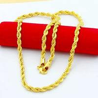 Dubai 24k Gold Plated Li hong Fashion Chain