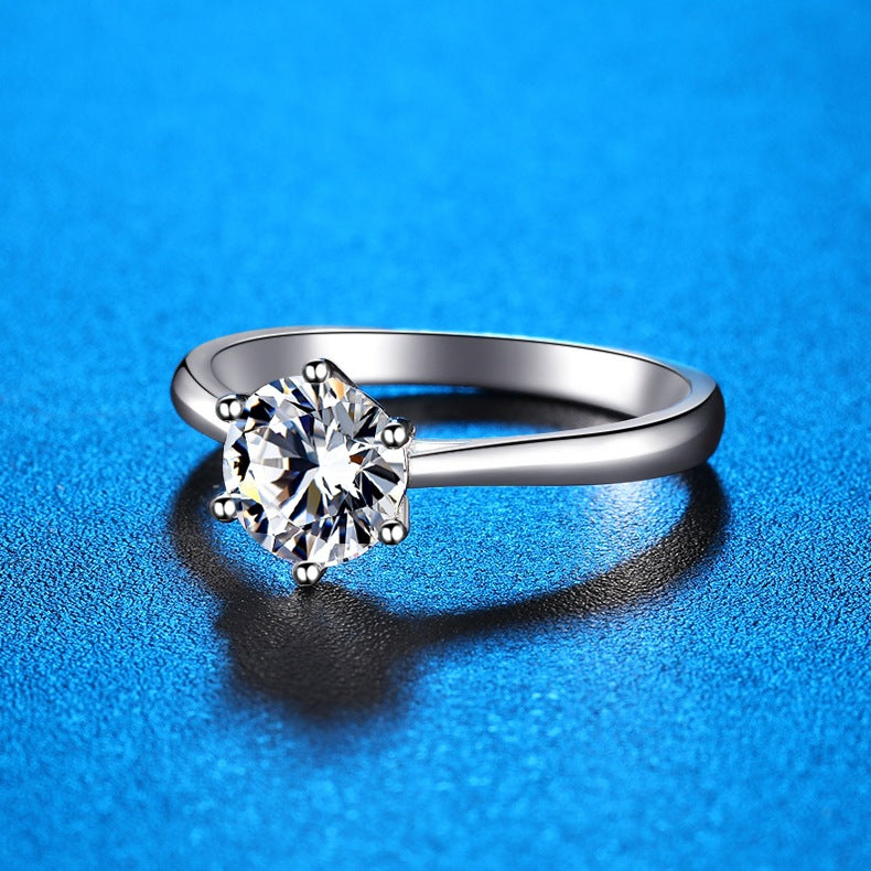 3.00ct Real Diamond Cut Finger Ring- Adjustable
