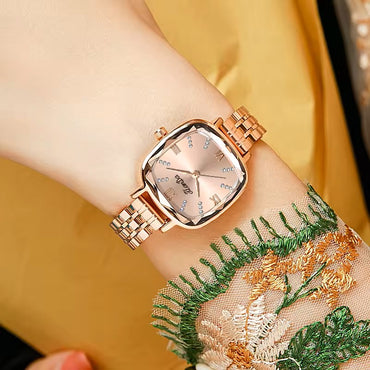 Luxury Rhinestone Water Resist Wristwatch