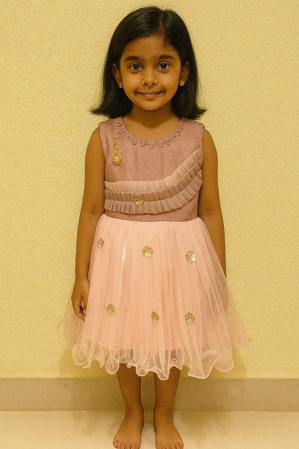 পিঙ্ক প্রিন্সেস ফ্রক