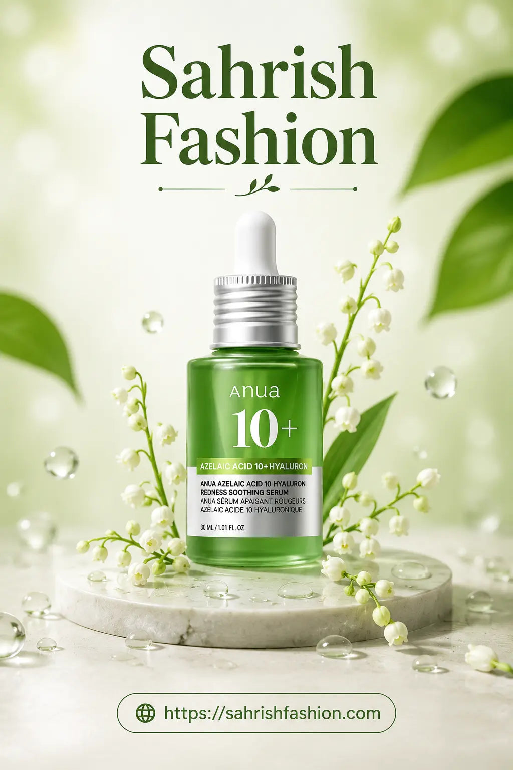 Anua Azelaic Acid 10 Hyaluron Redness Soothing Serum 10 ml